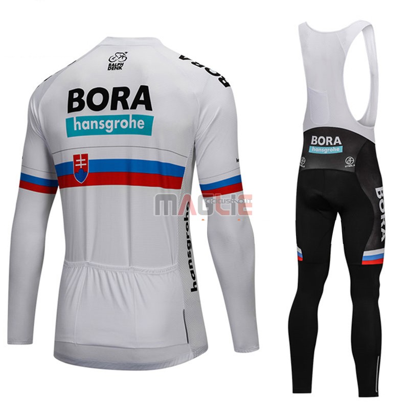 Maglia Bora Campioni Russia Manica Lunga 2018 Bianco
